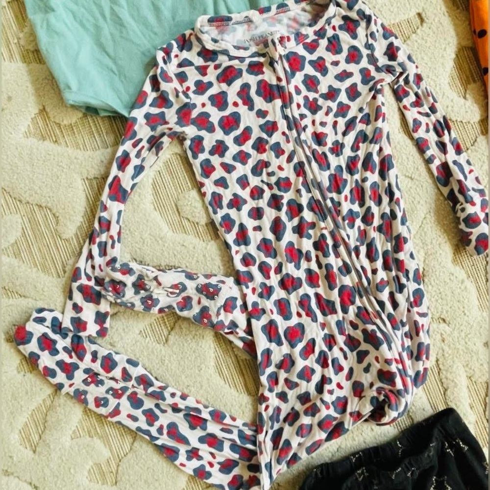 Posh Peanut footed onesie